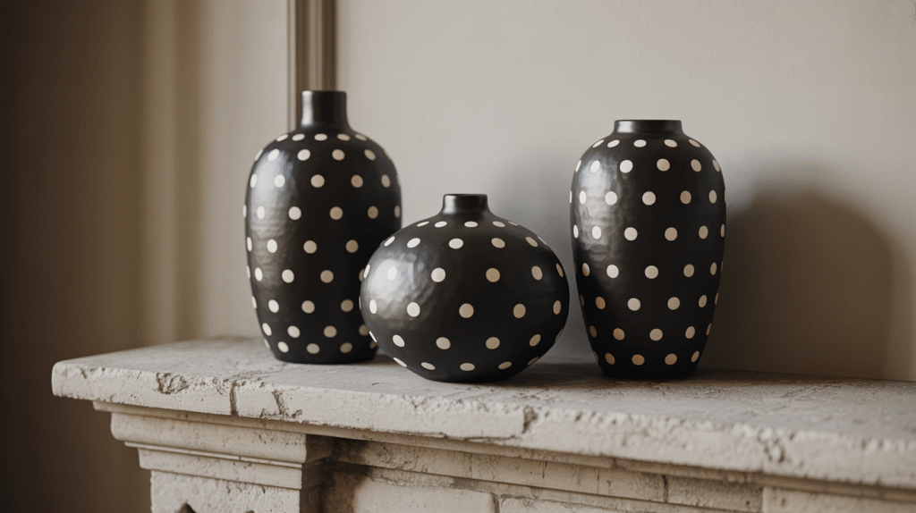 Polka Dot Vases