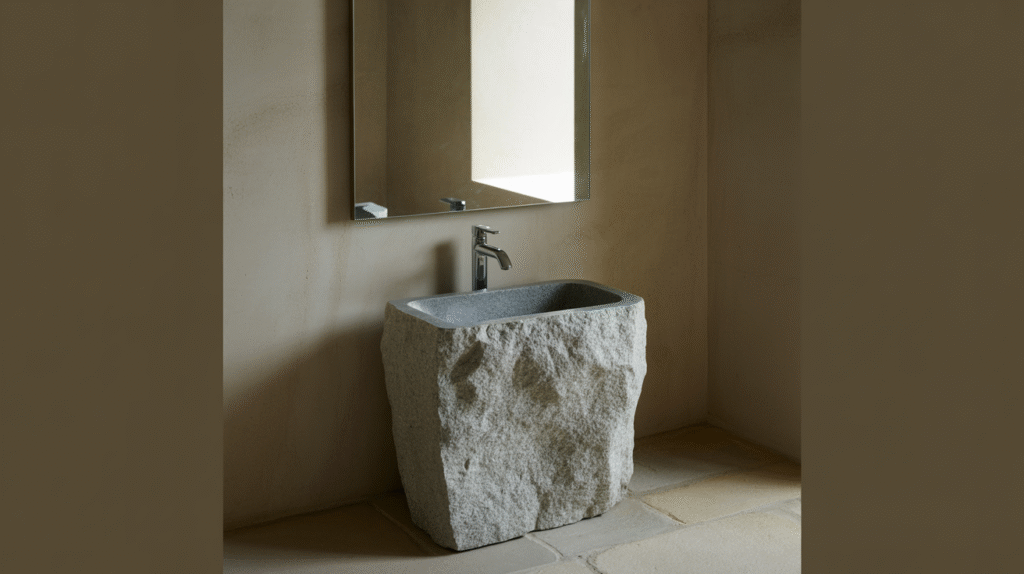Rough Stone Basins and Minimal Mirrors