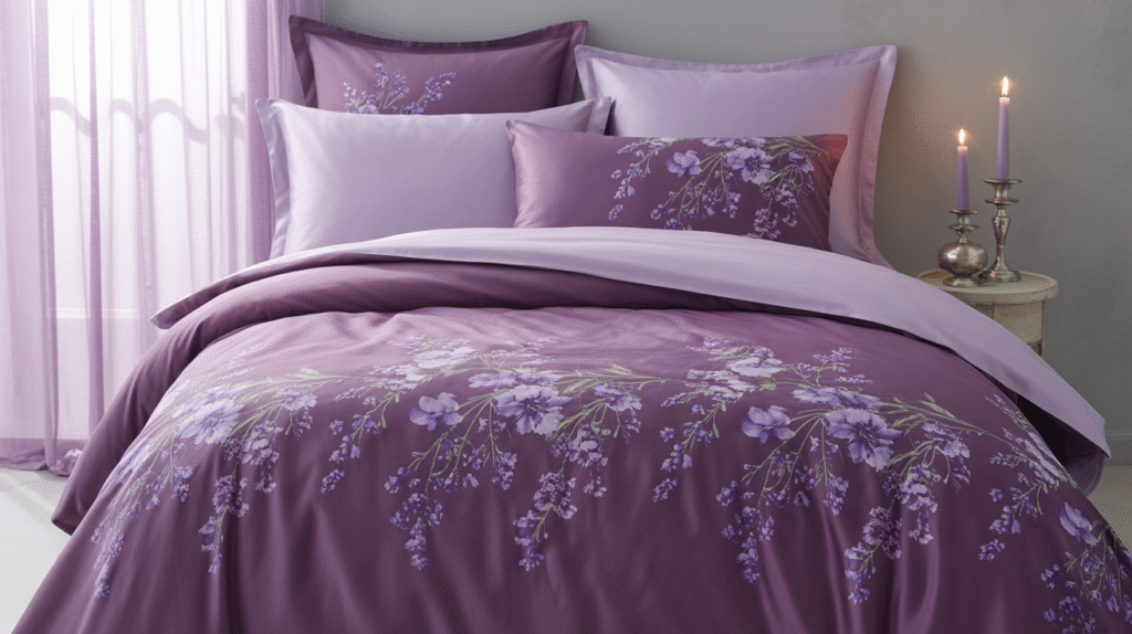 Purple Bedding to Transform Your Space