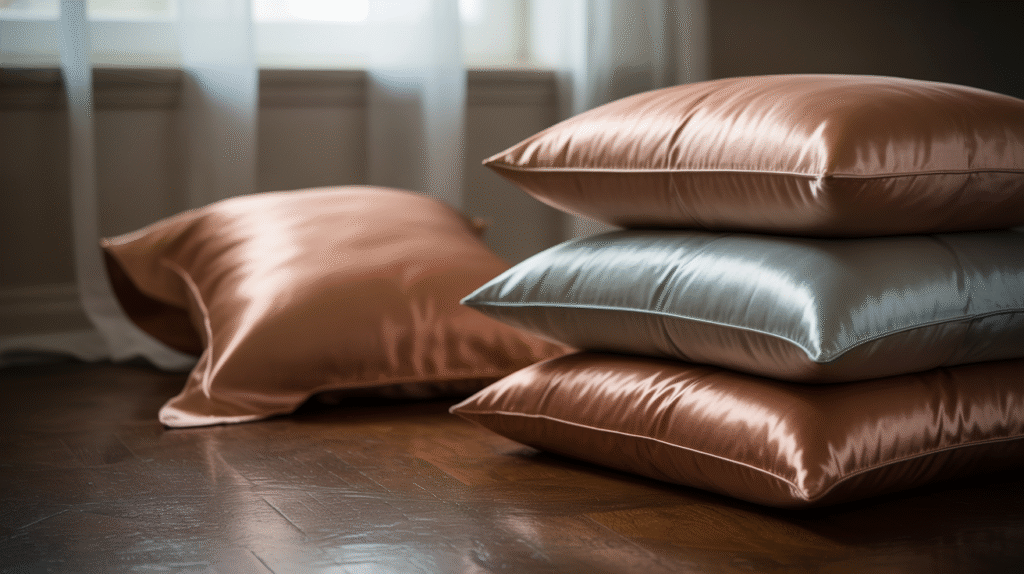 Silk Throw Pillows