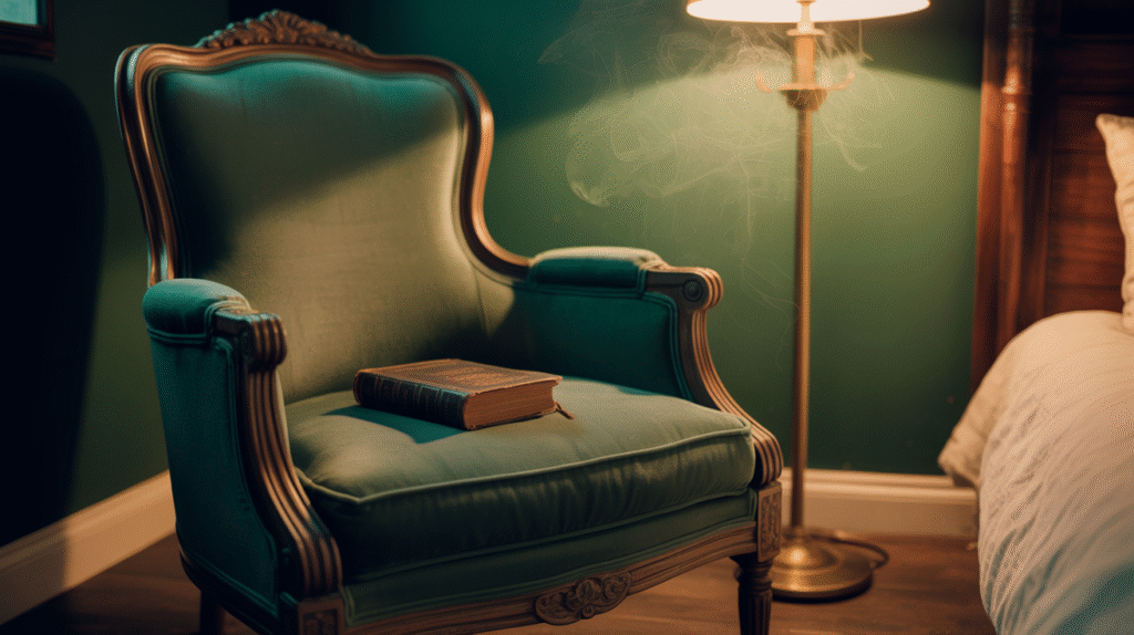 Layer Moody Green Lighting for a Relaxed Atmosphere