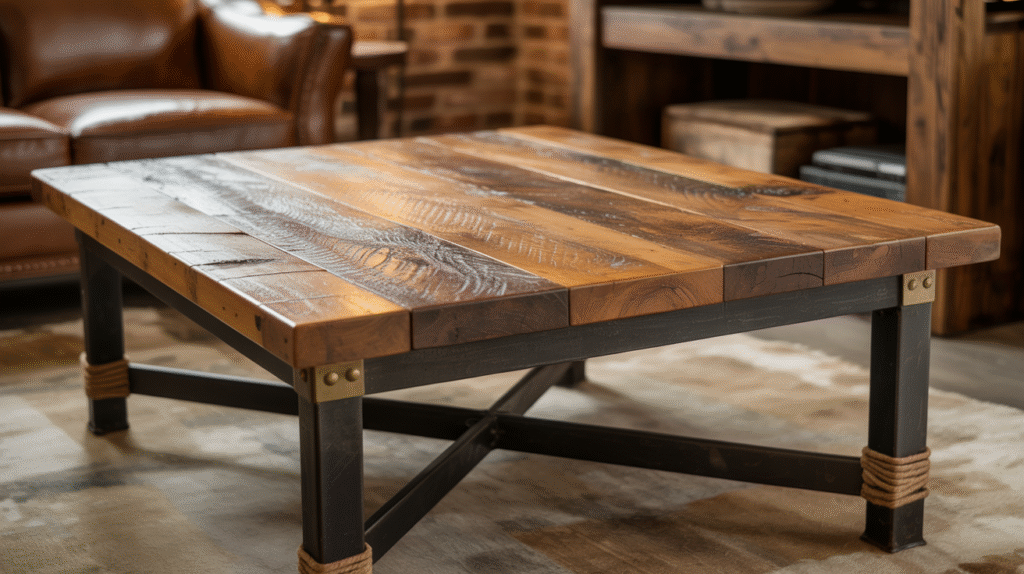 Industrial-Rustic Coffee Tables