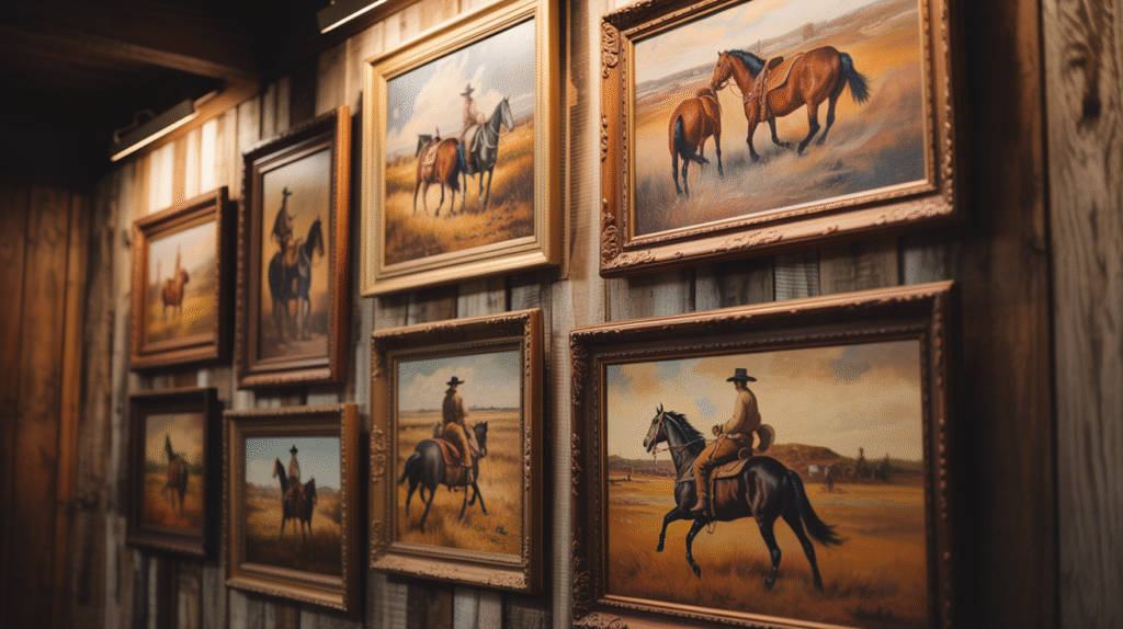 Vintage Western Artwork