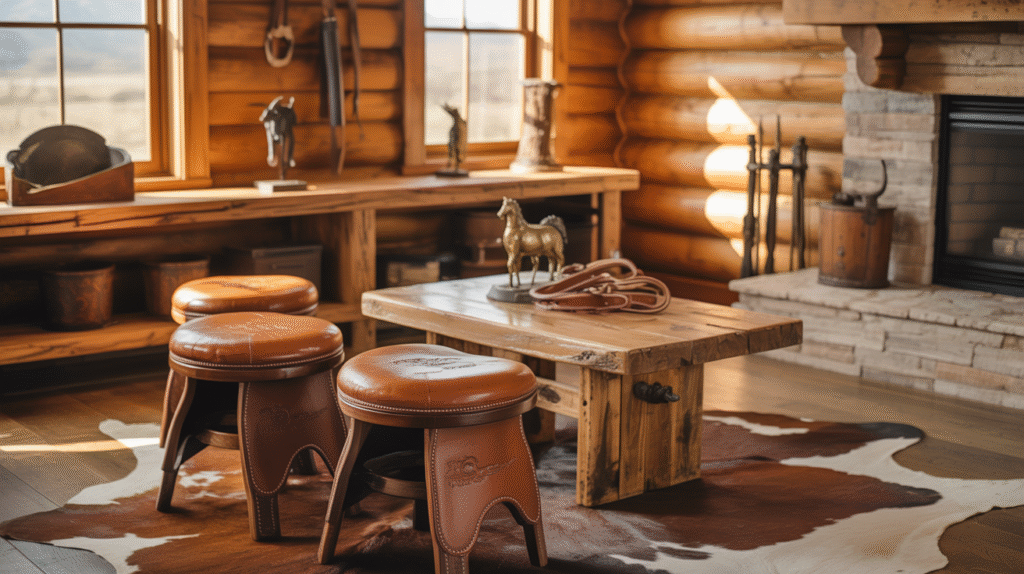 Saddle-Inspired Decor