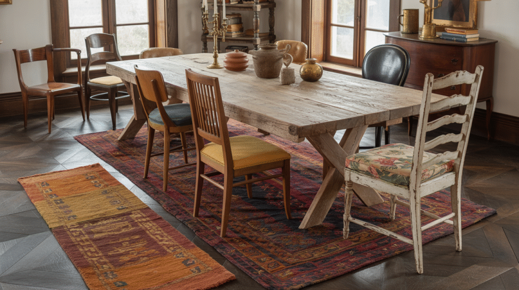 Mix-and-Match Vintage Furniture