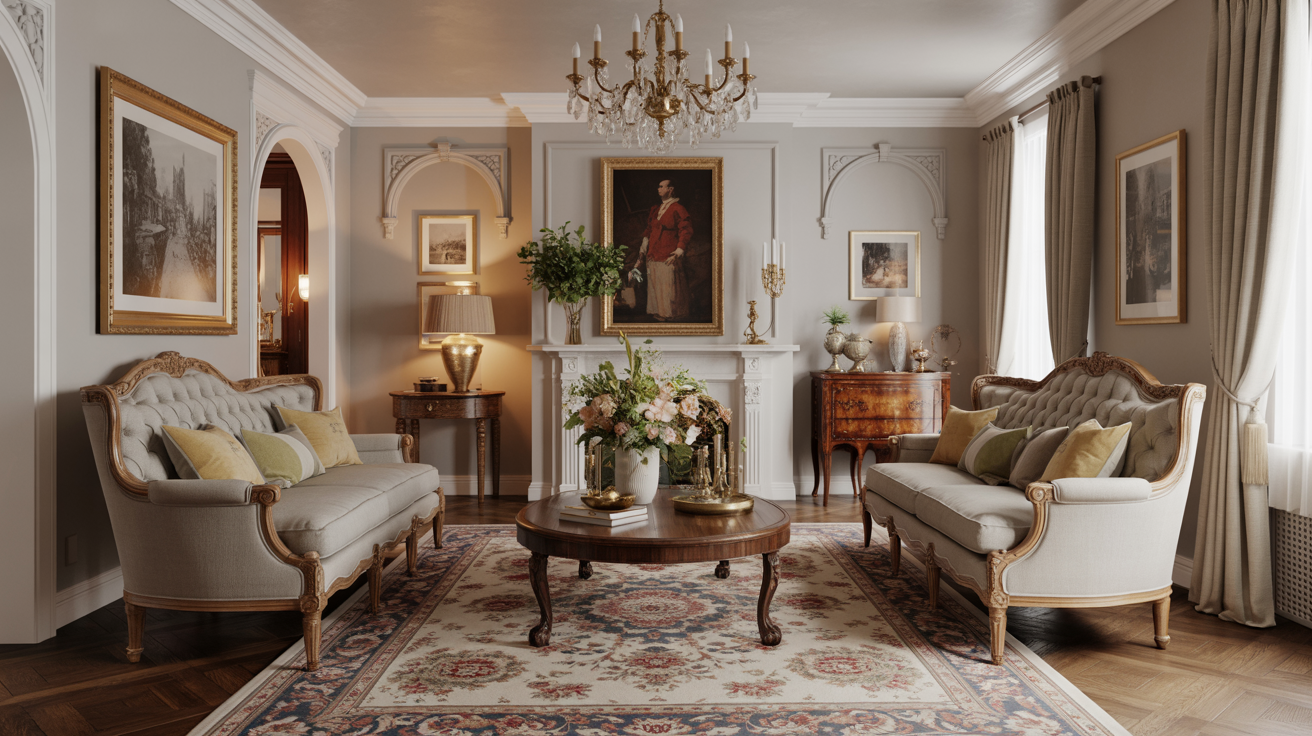 Bring Back Elegance with These 26 Traditional Living Room Designs