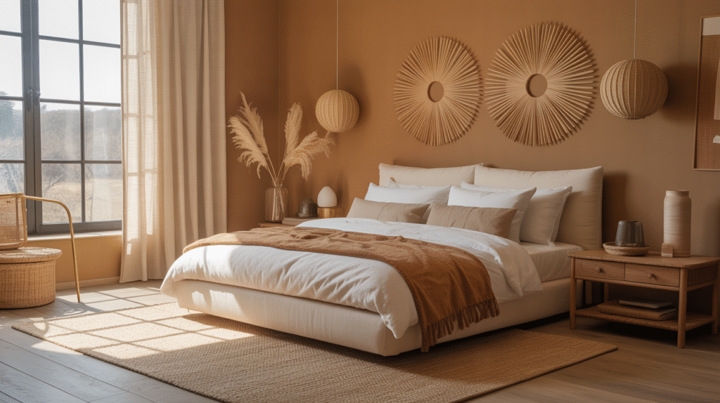 Butterscotch Bliss: Warm Wall Wonders That Invite Relaxation