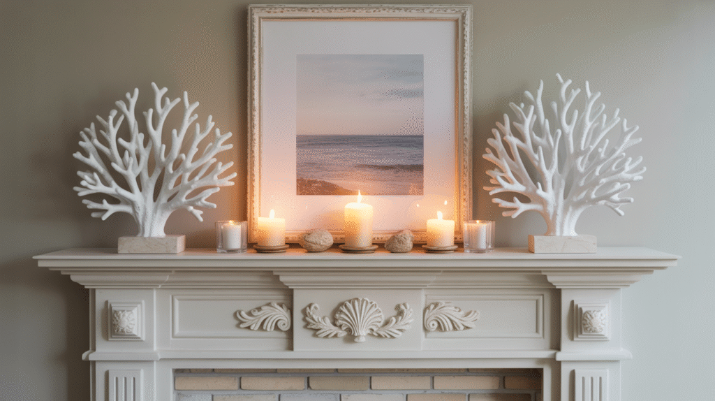 Sculpted Coral Pieces Add Elegant Texture and Symmetry