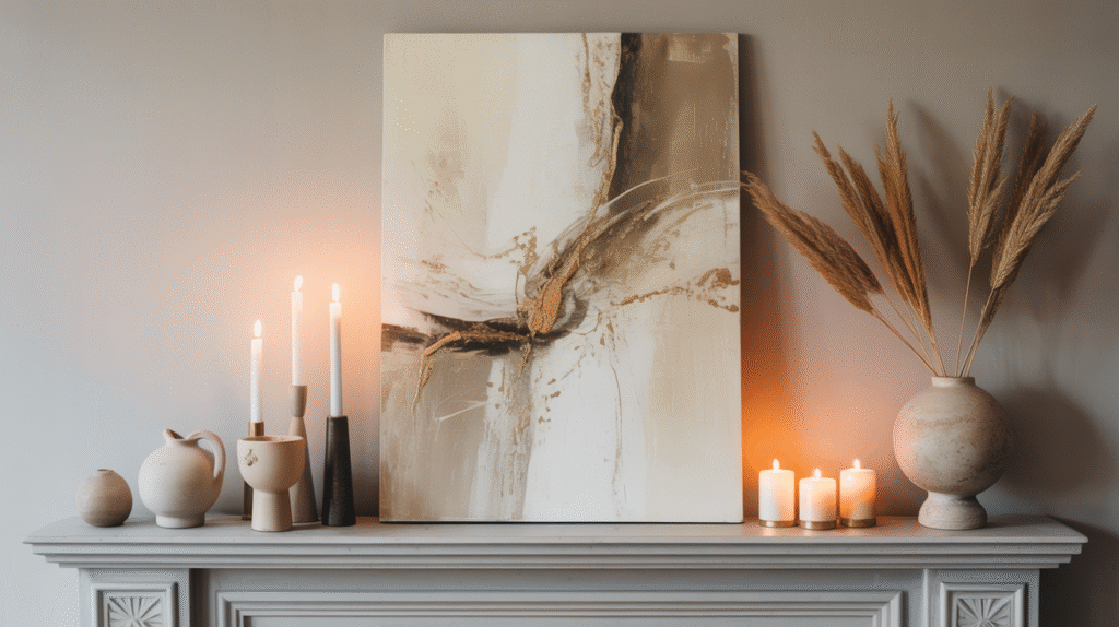 Muted Abstract Art Print