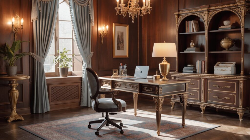 Gold and Brass Accents