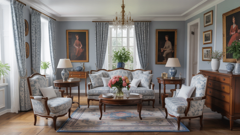 12 Grandmillennial Living Room Ideas That Blend Vintage Charm with Modern Style