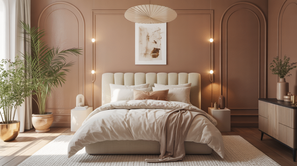 Hottest Trend: Soft Caramel Walls with a Modern Twist