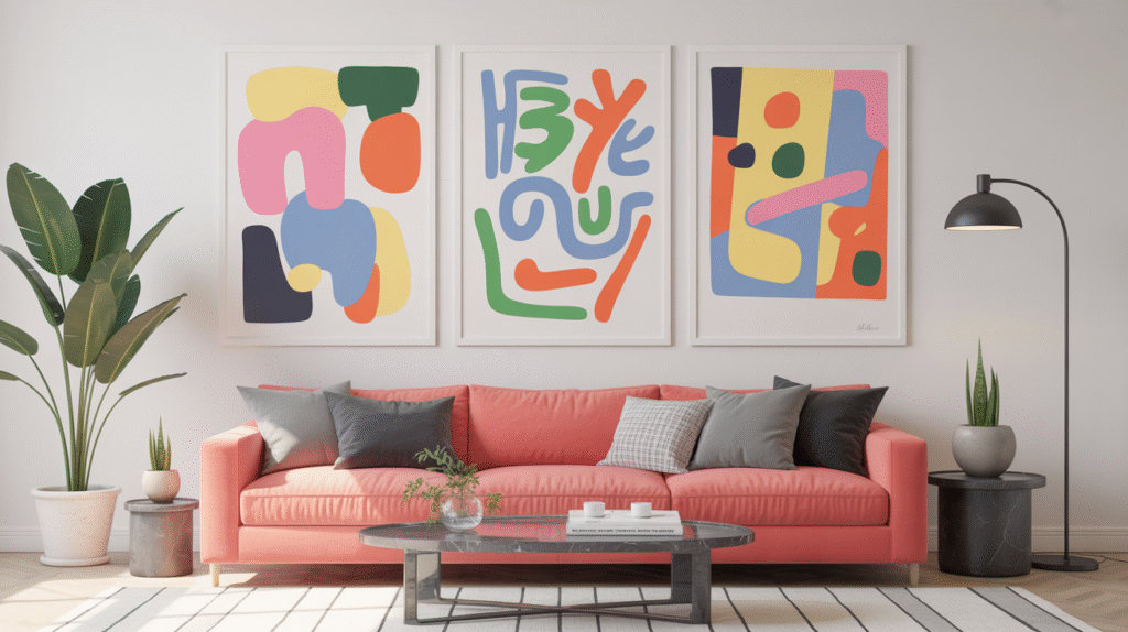 Lively Art and Gallery Walls That Express Your Personality