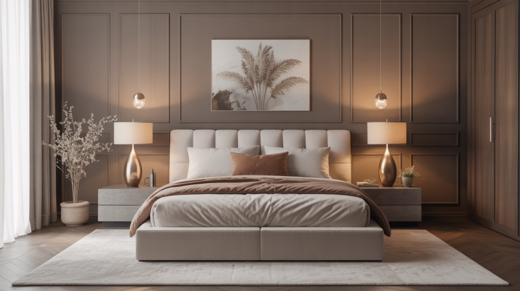 Luxe Light Brown Bedroom Inspirations for Sophisticated Retreats