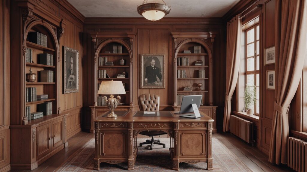 Rich, Dark Wood Furniture