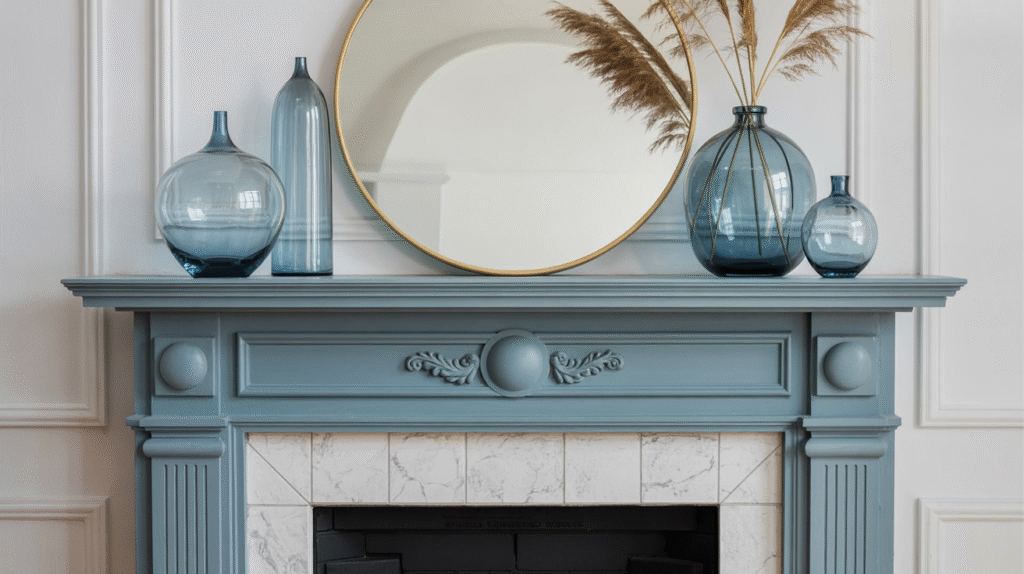Soft Blue Paint Enhances Serenity and Coastal Style
