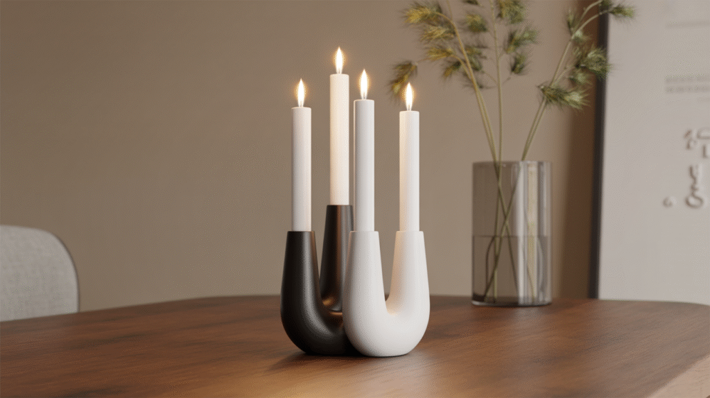 Sculptural Candleholder