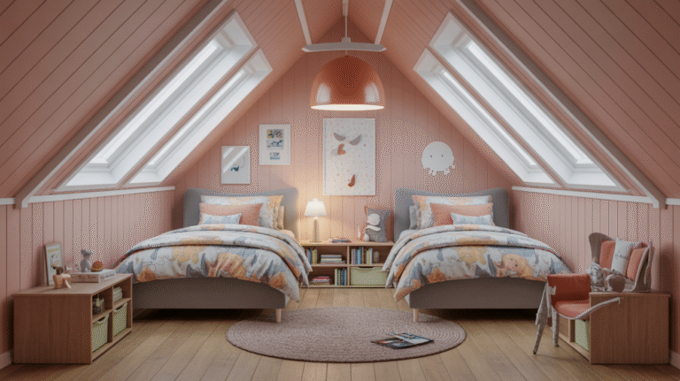 14+ Charming Children’s Attic Bedroom Ideas for Any Home