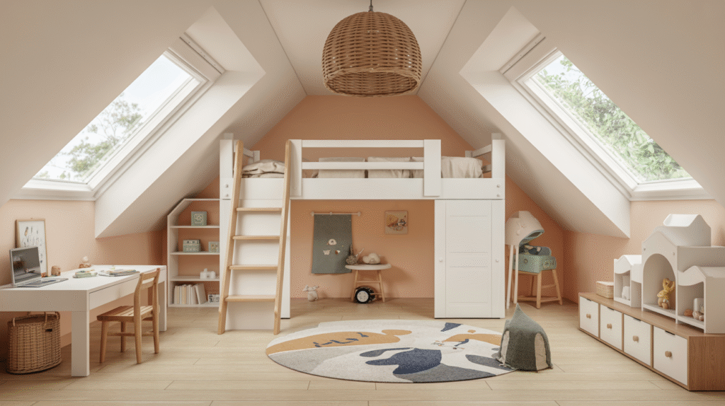 Open Floor Plan Loft