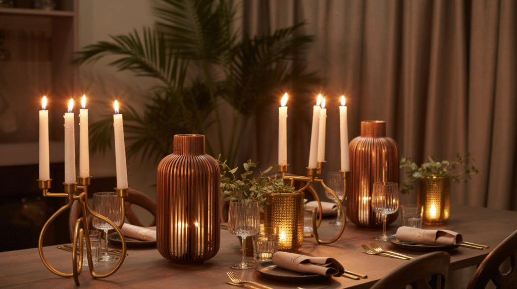 Candles and Lanterns for Ambient Glow