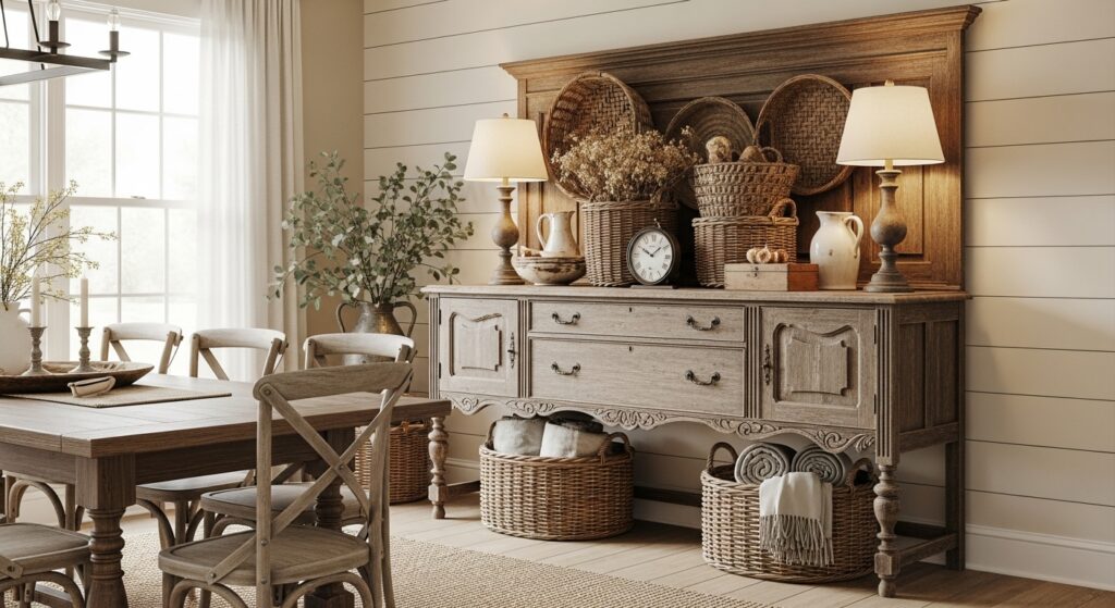 Antique Buffet Sideboard