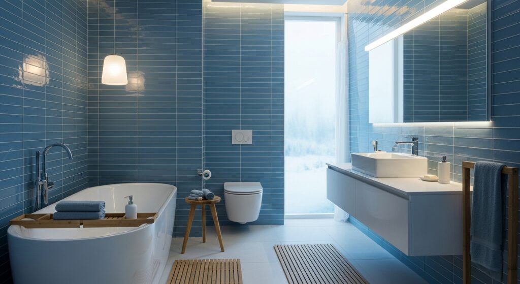 Arctic Blue Tiles