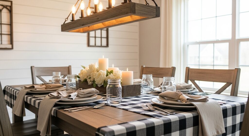 Buffalo Check Tablecloth