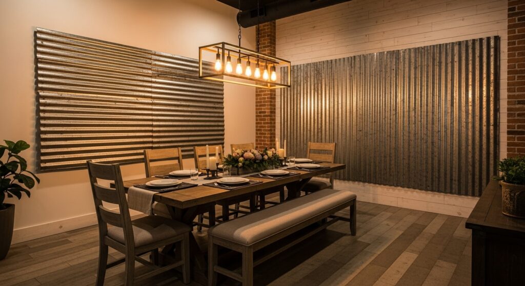 Corrugated Metal Wall Art