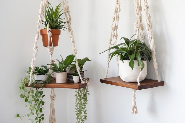 Hanging Macramé Planters