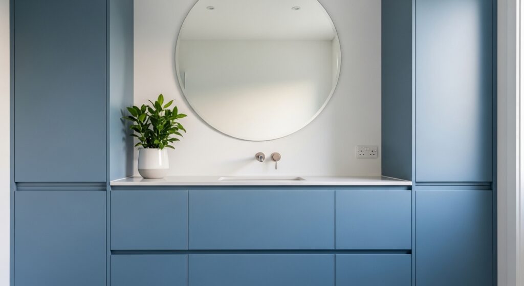 Built-In Blue Elegance