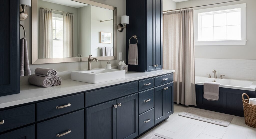 Bluewood Cabinet & Linen Calm