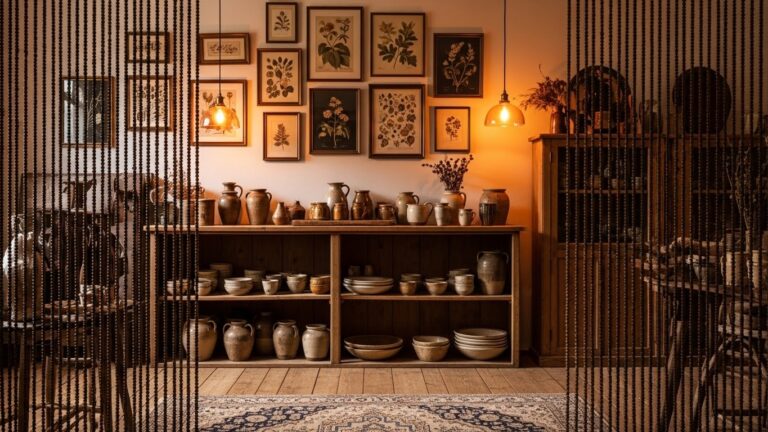 Boho Decor Ideas: Rustic Room Styling With Beaded Garlands for a Cozy Home