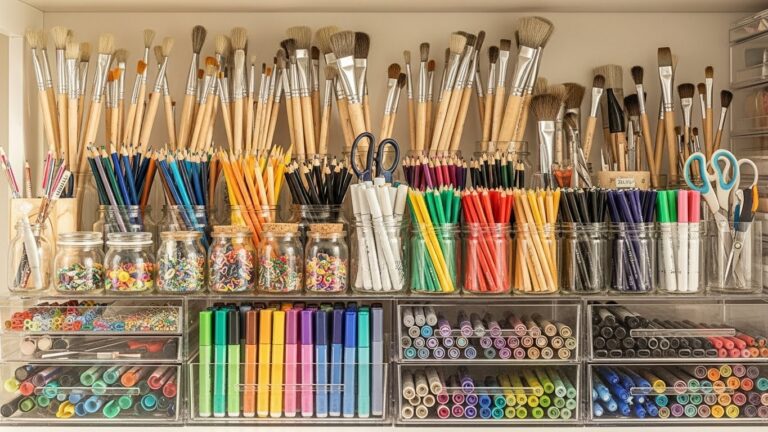 Art Studio Organization Ideas: Simple Ways to Create a Cleaner Creative Space